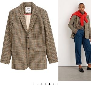 Alex Mill Houndstooth Blazer - brand new with tags!
